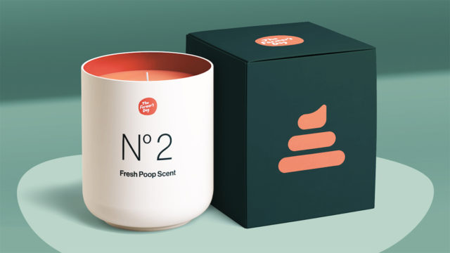 Poop-scented candle, anyone?