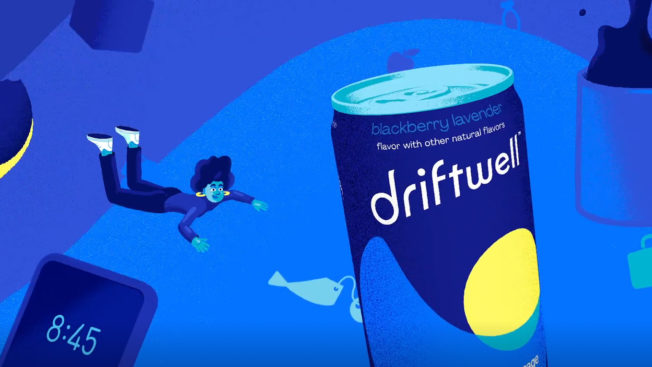 Driftwell is PepsiCo's first drink designed to help people relax before bedtime.