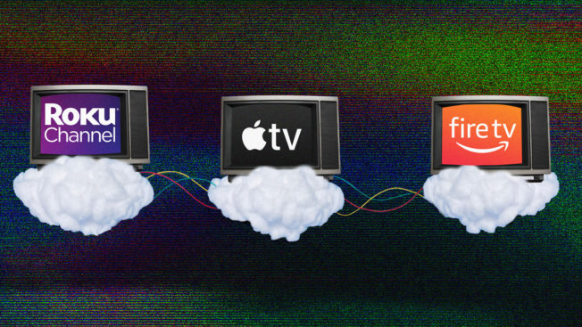 Roku, Apple TV, Amazon Fire TV