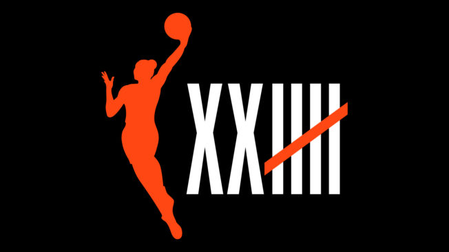 WNBA New 25th Season Logo
