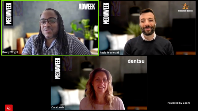 AB InBev and Dentsu joined Adweek's Mediaweek event to talk about how the two are best measuring audience engagement.