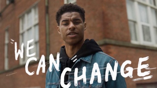 Levi's latest star-studded spot features England soccer player Marcus Rashford, among others.