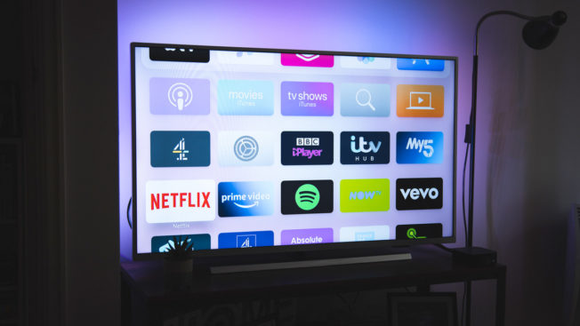 More people have been using connected TVs as they stay home during the pandemic.