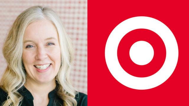 Photo of Cara Sylvester and the Target logo