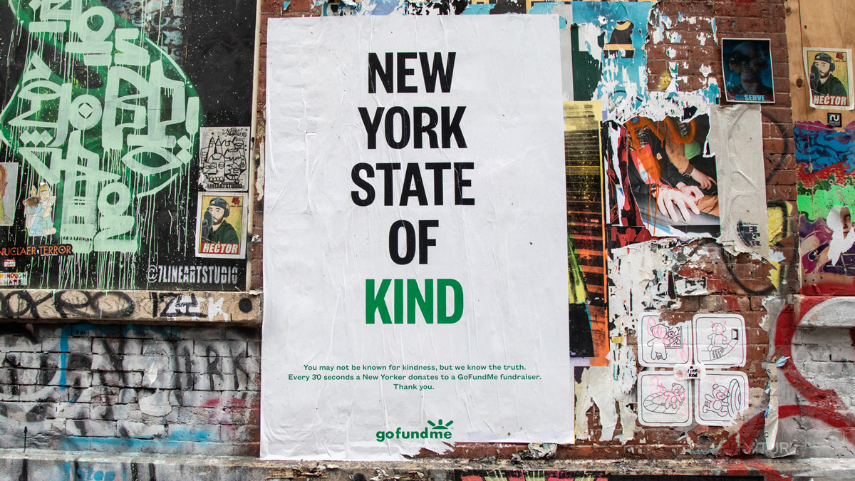 Gofundme S First Brand Campaign Tells Stories Of Kindness
