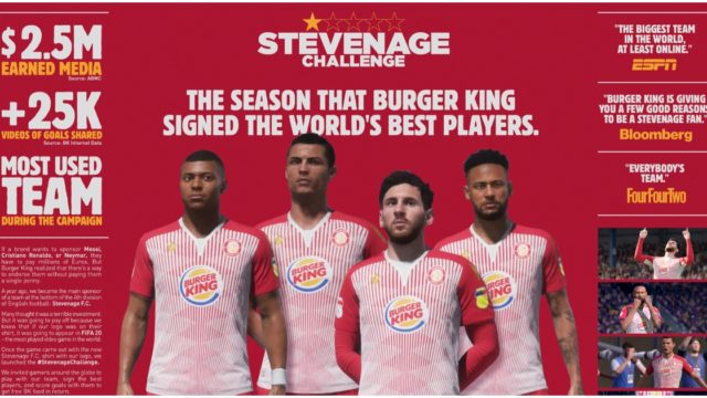 Burger King Stevenage Challenge