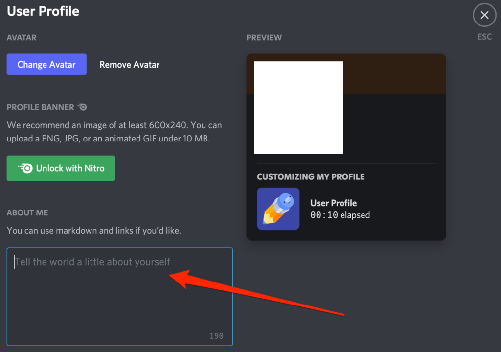 Discord How to Change Your About Me Info Adweek