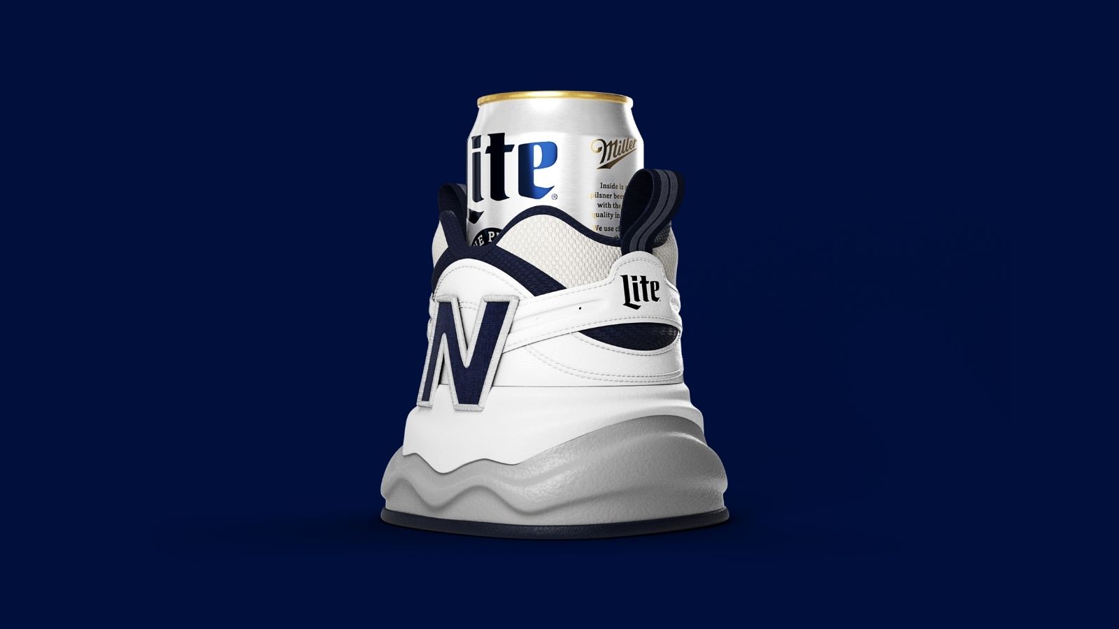 Miller Lite and New Balance Created a Sneaker for Dad's Beer