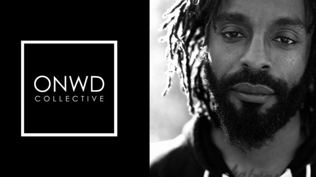 Side-by-side image of the collective's logo and John Forte