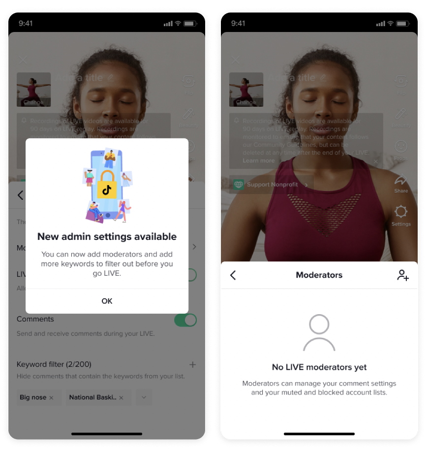 TikTok Adds Several Features for Live Videos