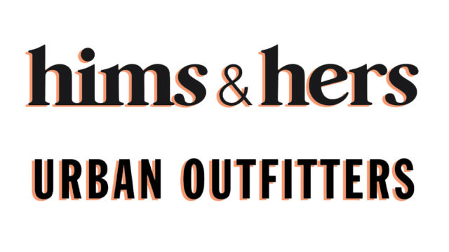 urban outfitters x hims & hers collab logo