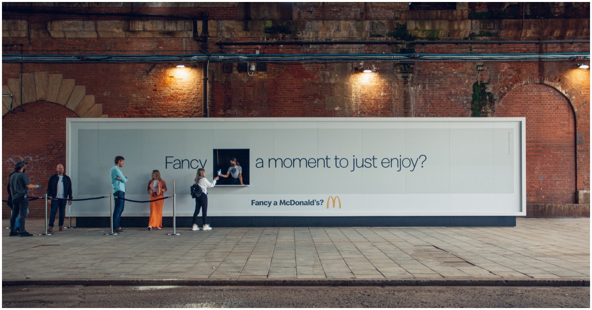 McDonald's Walk-Thru Billboard Doles Out Free McFlurries