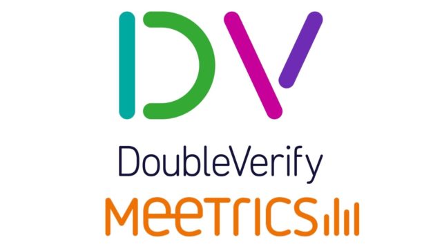 DoubleVerify and Meetrics logos
