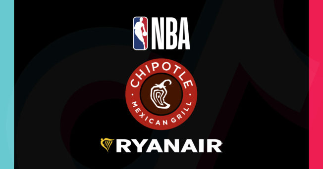 nba, chipotle and ryanair logos