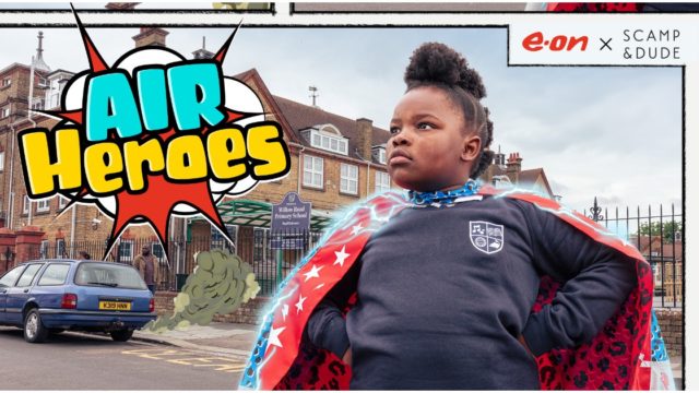 Two Brands Designed Superhero Capes For Kids That Destroy Air Pollution Near Schools