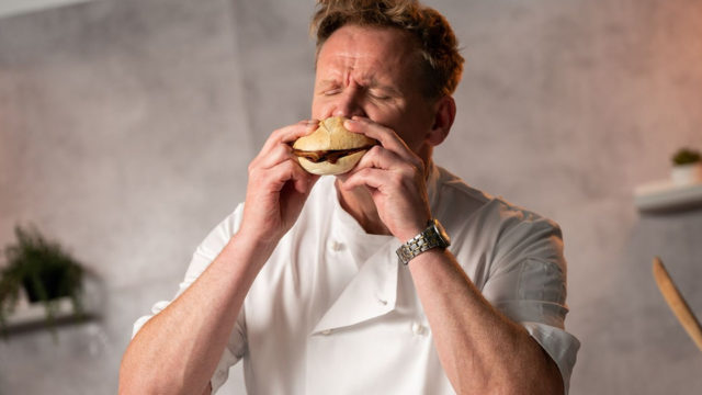Costa Coffee Aims to Fake it With Gordon Ramsey Lookalike's Vegan Bacon Bap Review