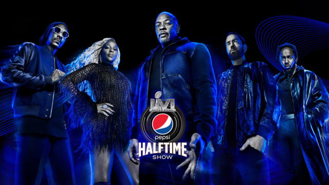 Pepsi Super Bowl LVI Halftime Show Performers - Dr. Dre, Snoop Dogg, Eminem, Mary J. Blige and Kendrick Lamar
