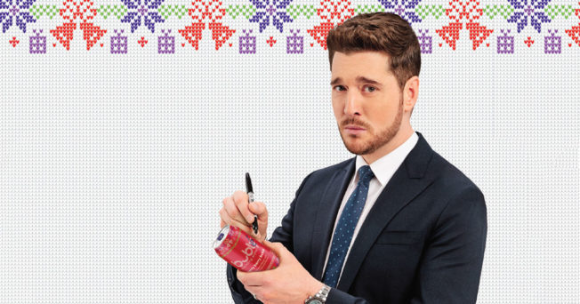 Michael Bublé limited-edition Bubly