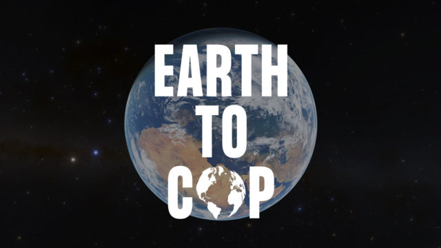 Earth to COP—a film screened at the COP26 opening ceremony.