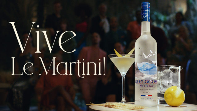 Grey Goose is bringing back the Martini