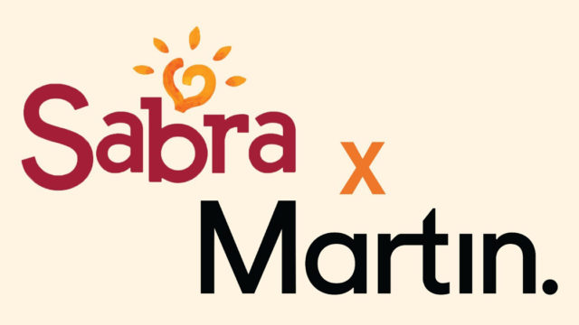 Sabra and The Martin Agency logos