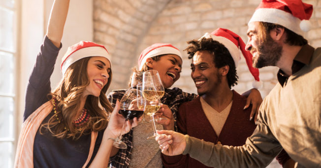 Boozy Holiday Office and Family Parties
