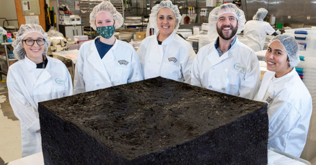MariMed's 850-pound cannabis-infused brownie