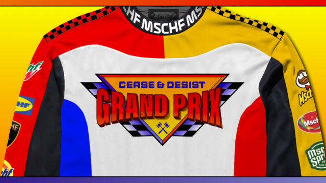 Cease & Desist Grand Prix racing shirt