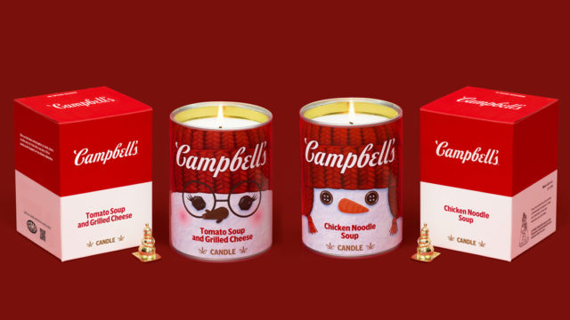 Campbell's scented candles