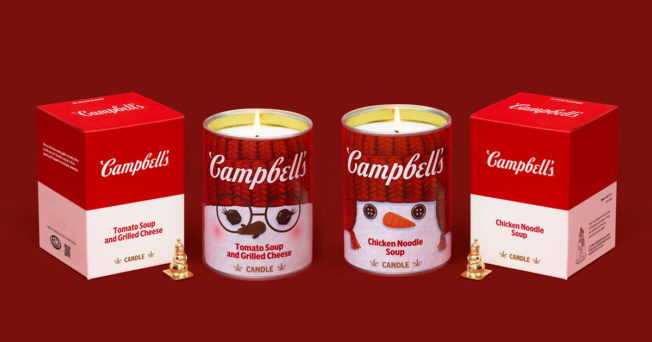 Campbell's scented candles