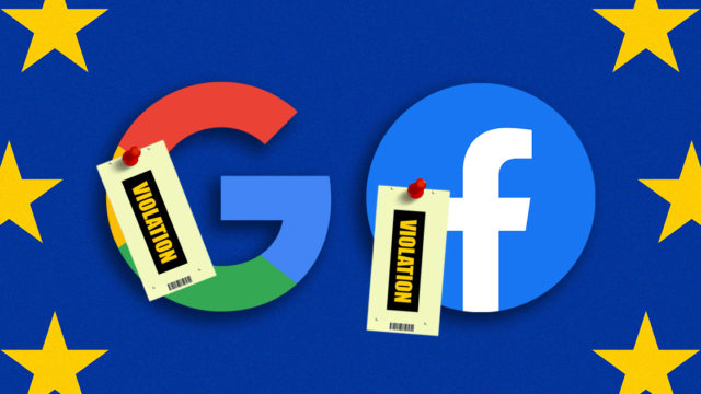 Google and Facebook to pay hefty fines