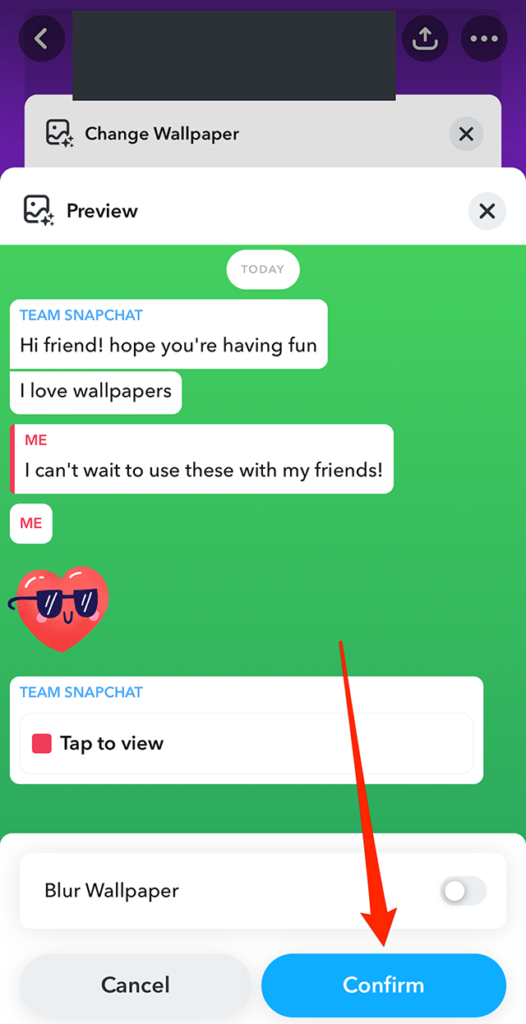 Snapchat+: How to Change Your Chat Wallpaper