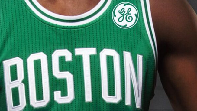 boston celtics sponsors jersey