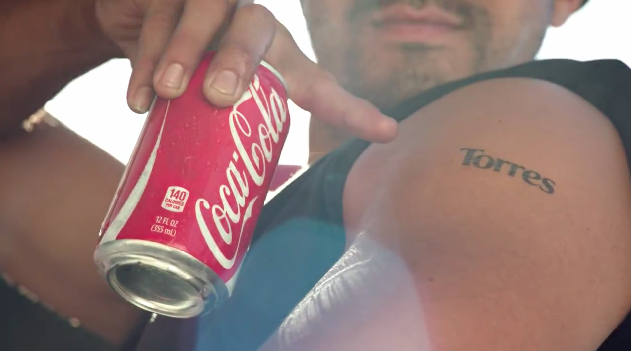 Coke Cans Come With Temporary Tattoo of Your Name in Latest Bit of Packaging Magic
