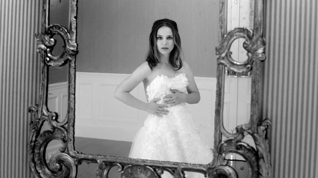 Natalie Portman A Runaway Bride Gets A Helicopter Rescue In Miss Dior Ad
