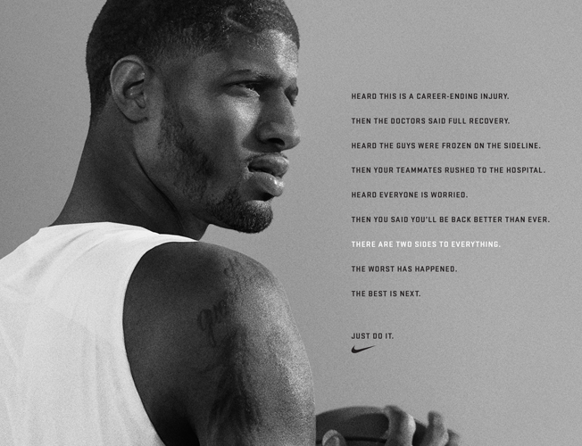 Nike Salutes Paul George in Powerful Ad 