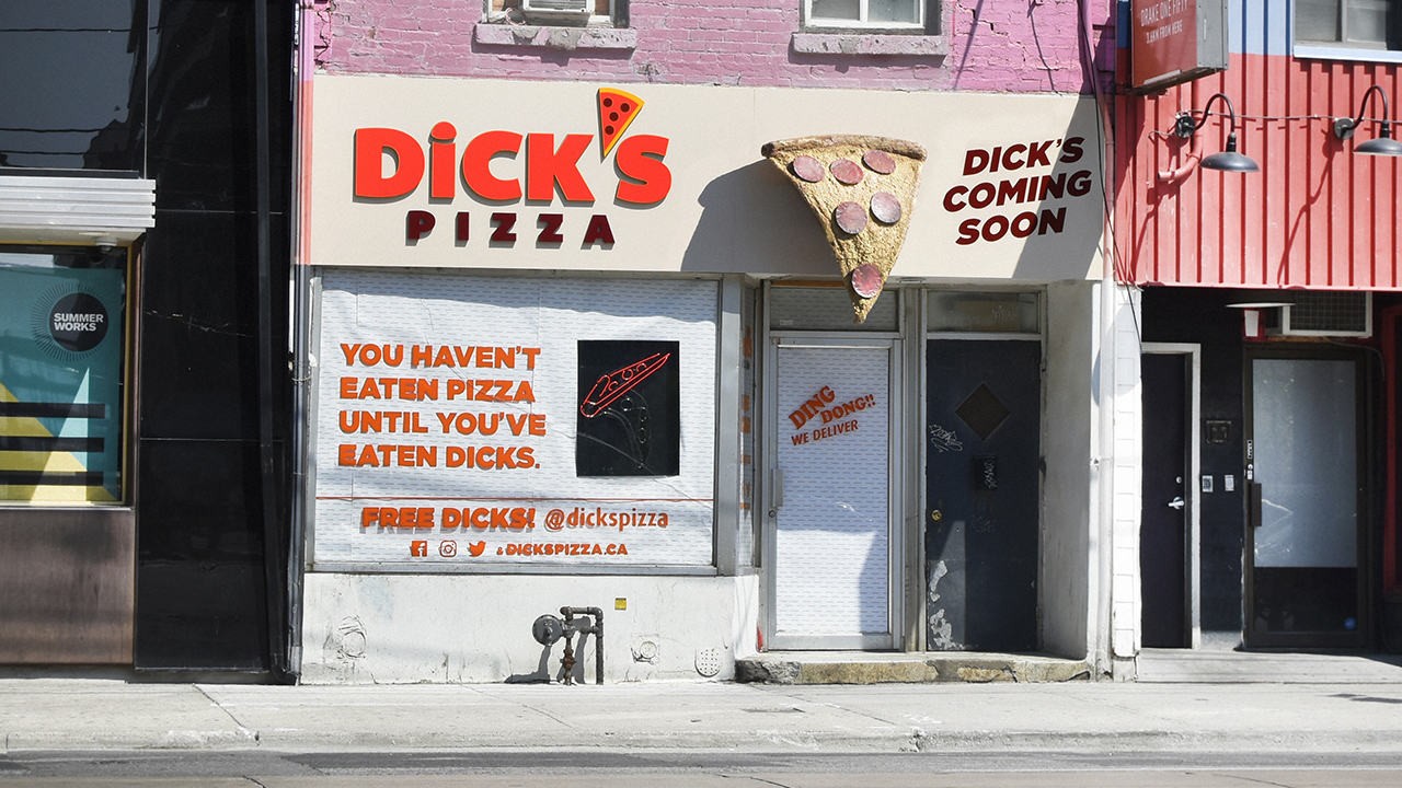 Dick's Pizza on X: Help a comedian not become a pizzeria owner