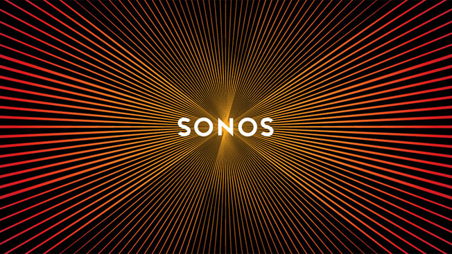 Sonos' Brilliant New Logo Appears to Vibrate When You Scroll to an Optical Illusion