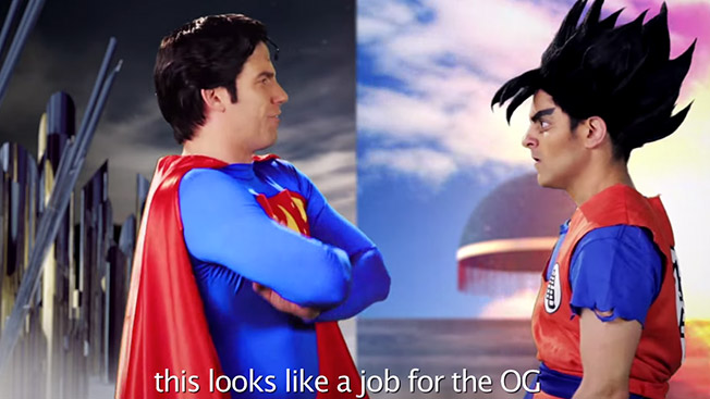Goku, Superman Face Off in Epic Rap Battle Series
