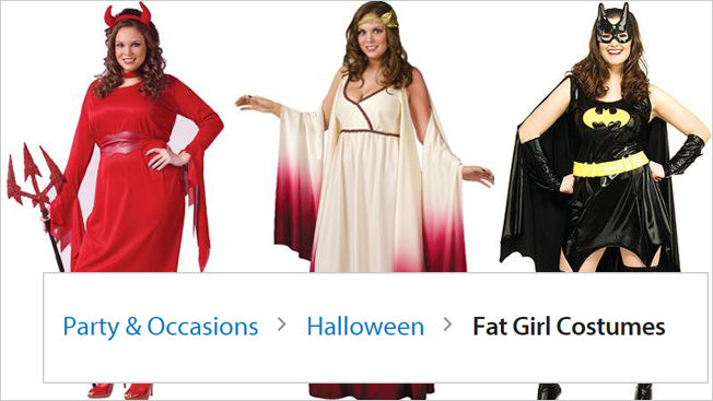 Cute Fat Girl Costumes