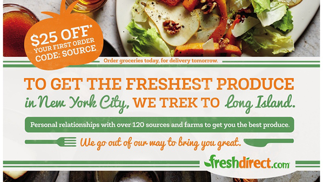 SS+K Preps First Ads for FreshDirect