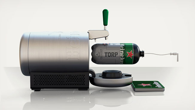 Apple's Marc Newson Designs a Home Draught Beer Machine for Heineken
