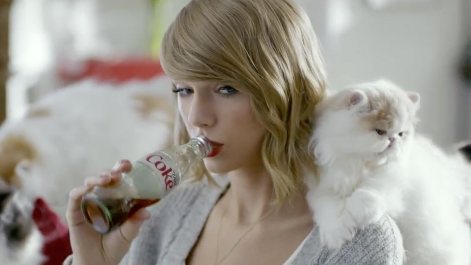 Ad Of The Day Every Time Taylor Swift Takes A Sip Of Diet