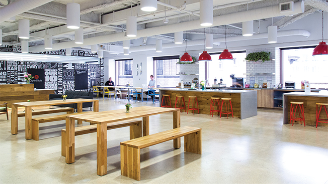A Tour of OpenTable's New Beautiful London Office - Officelovin